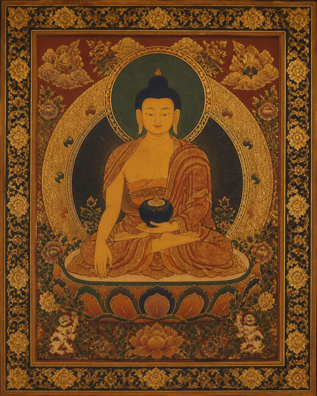 Shakyamuni Buddha Thangka