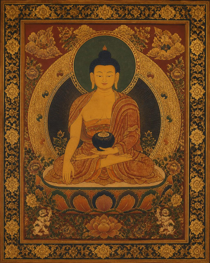 Shakyamuni Buddha Thangka