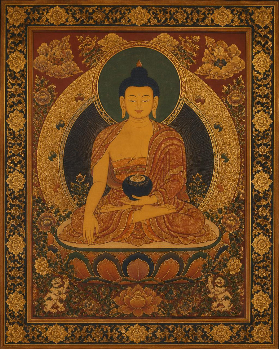 Shakyamuni Buddha Thangka